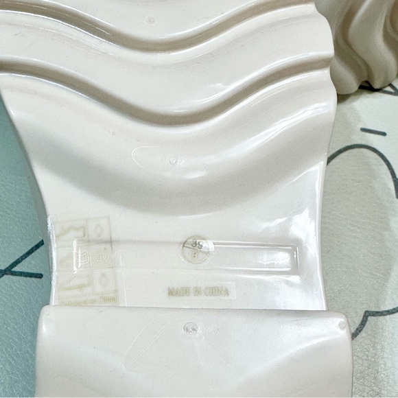 Free People High Street Rain Boots in Parchment Beige - Picture 11 of 11